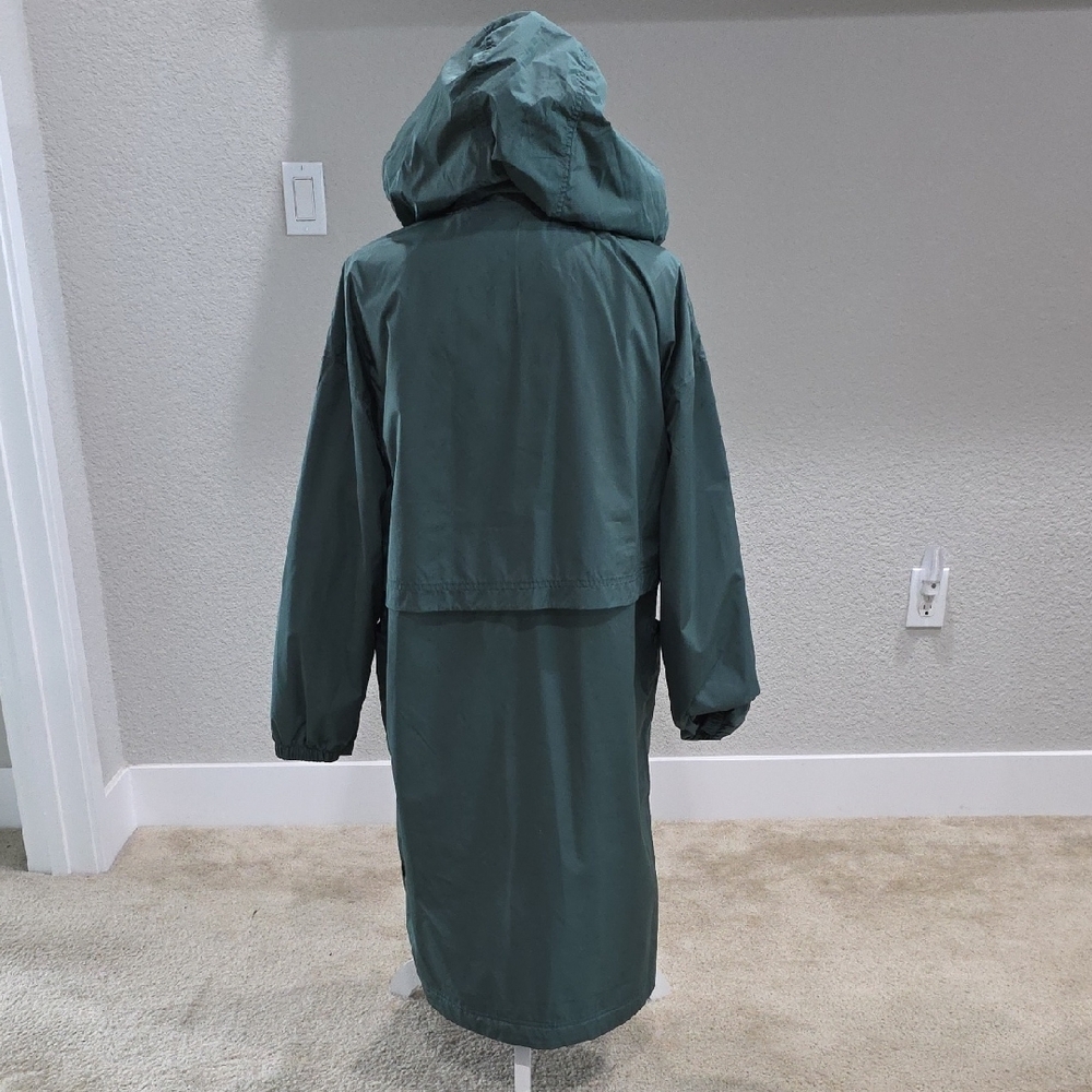 Old Navy Green Rain Jacket - Picture 2 of 5